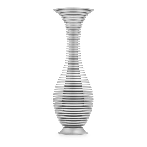 אגרטל עם צוואר ארוך בסגנון Grooved